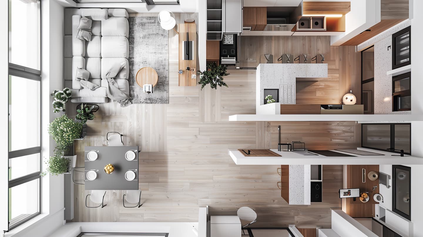 Verdolino Plans Appartement